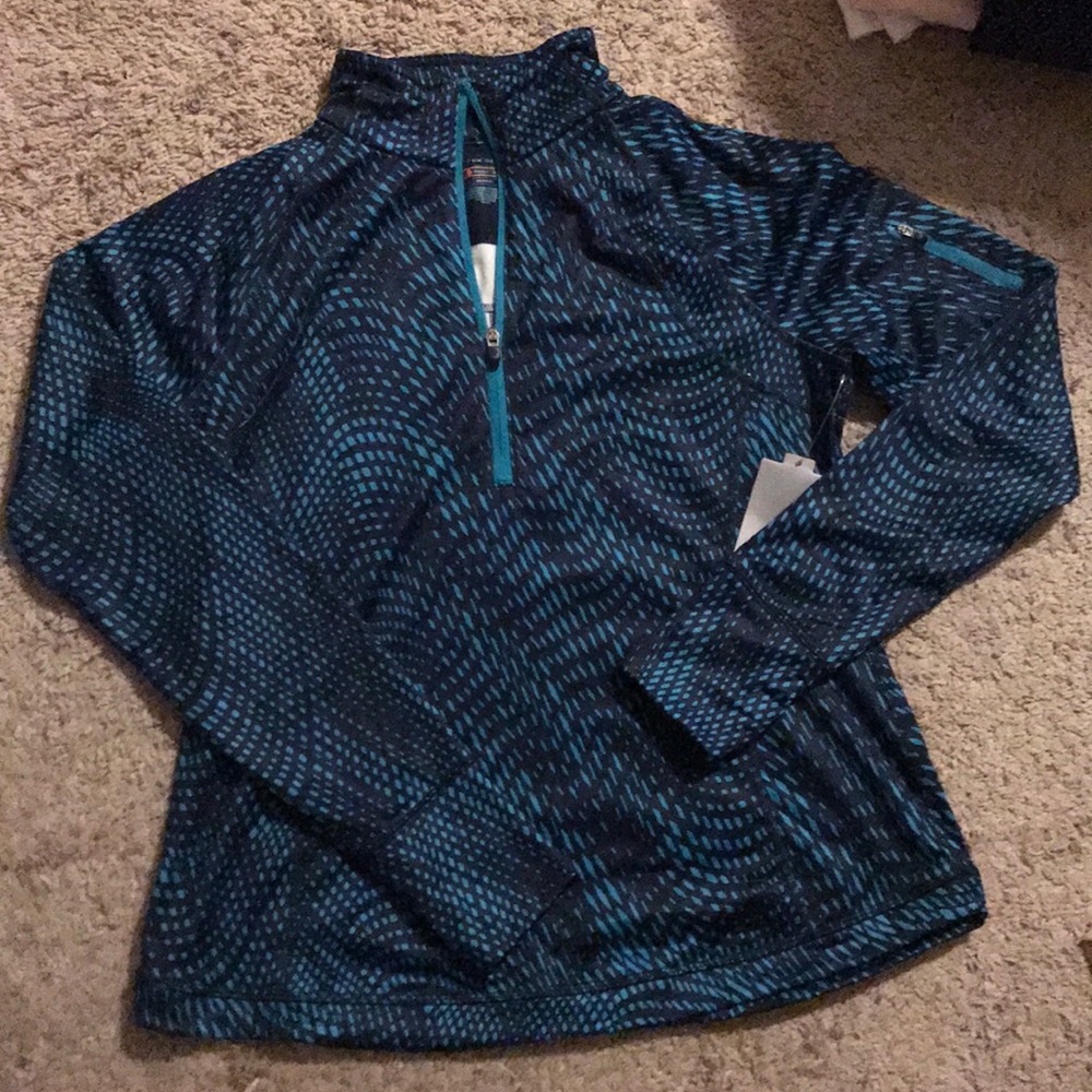 Athletic warm Tek zip jacket